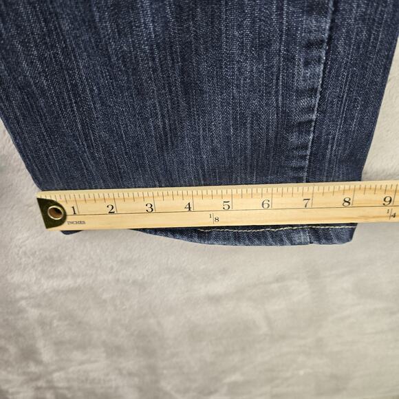 Timberland Pro FR Flame Resistant Bootcut Jeans Mens 34x32 Blue Denim Grunge - Picture 12 of 14